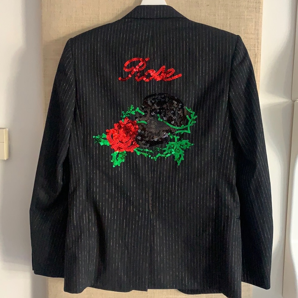 Like new Axel Rose skull sequins jacket
